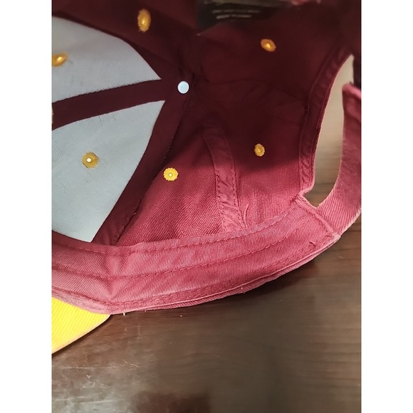 Signature USC Trojans Snapback Solid Red/Gold Hat. One Size. - Picture 7 of 7